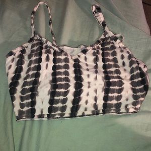 Tie dye crop top